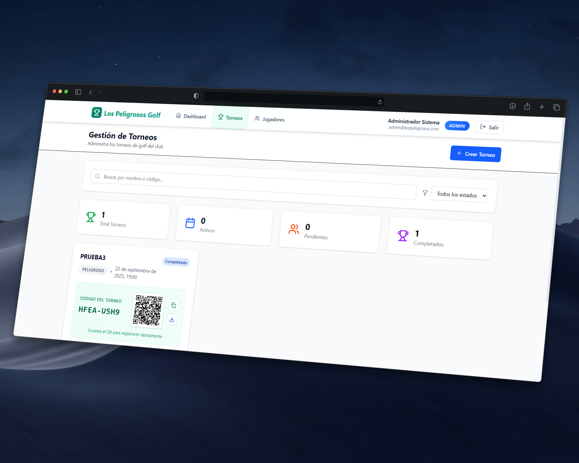 Los Peligrosos - Torneo Golf